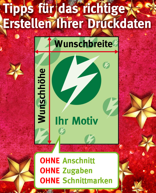 Das richtig und korrekte Erstellung einer Druckdatei Das richtig und korrekte Erstellung einer Druckdatei