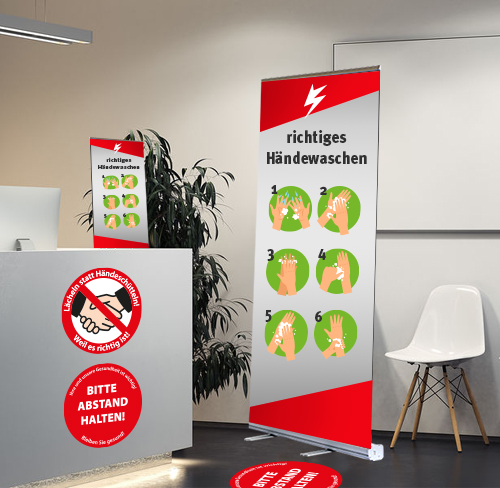 BannerSkandal: Warn- oder Hinweisschilder BannerSkandal: Warn- oder Hinweisschilder